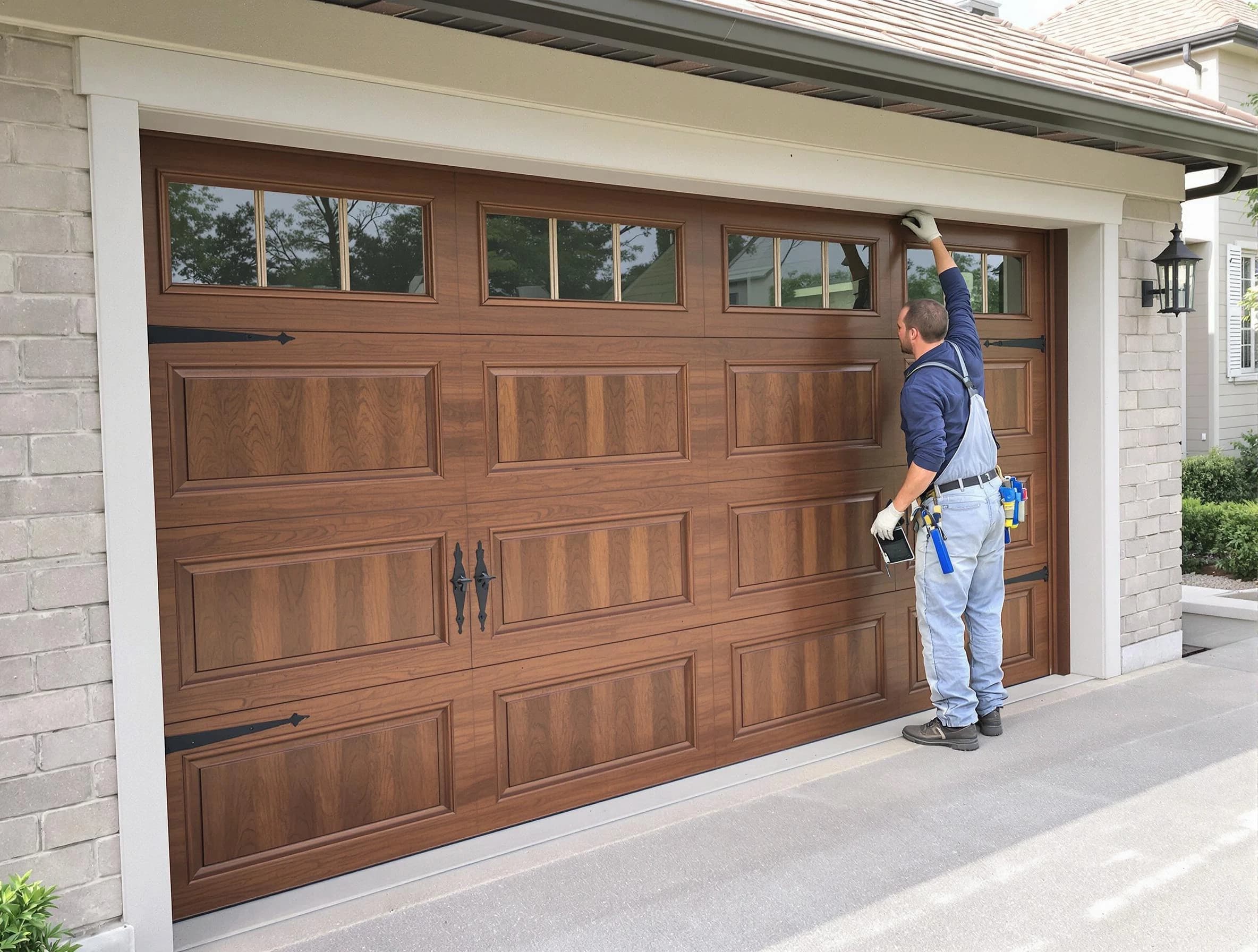 Custom garage door showcase by Pittsburgh Garage Door Repair in Pittsburgh