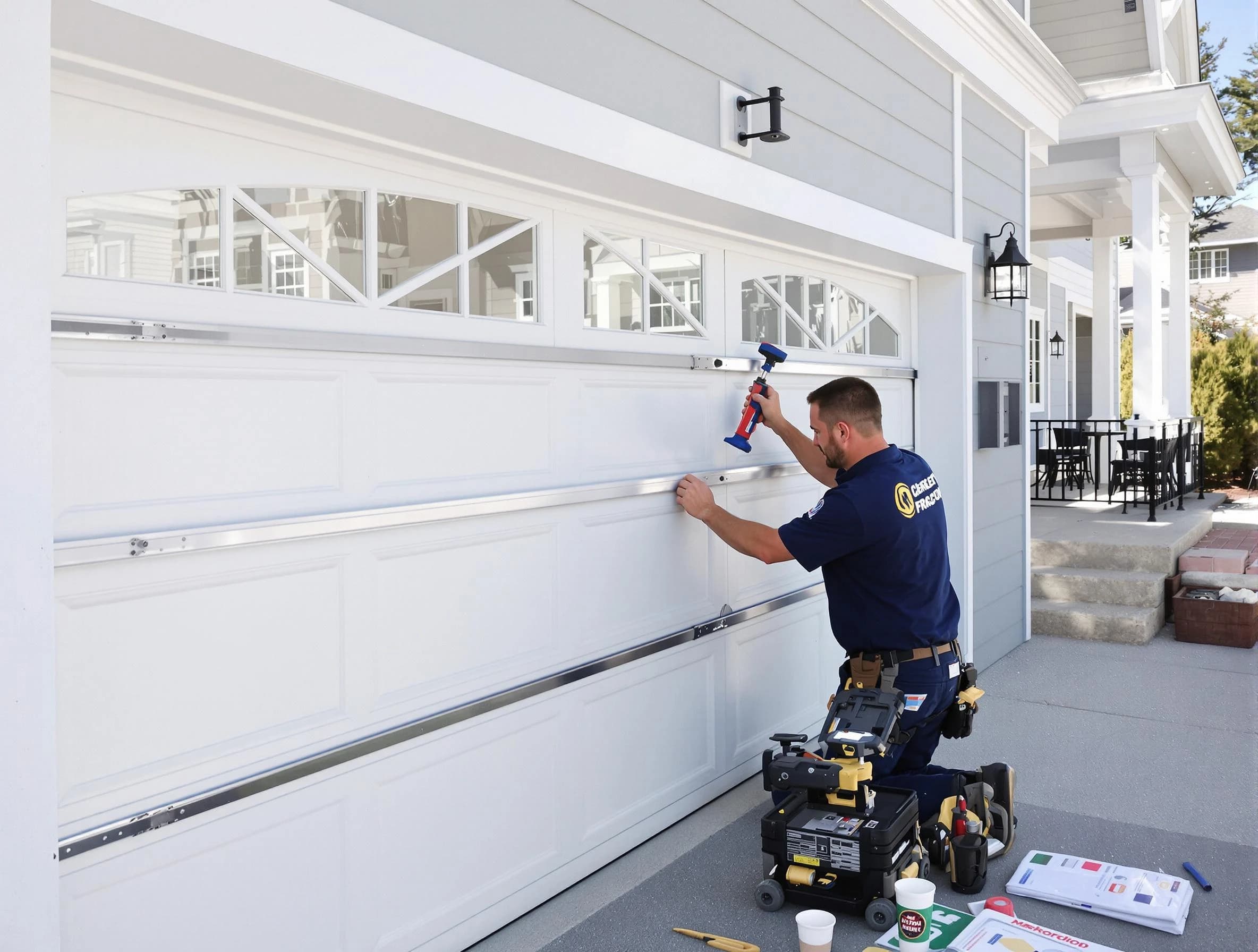 Professional garage door installation by Pittsburgh Garage Door Repair in Pittsburgh
