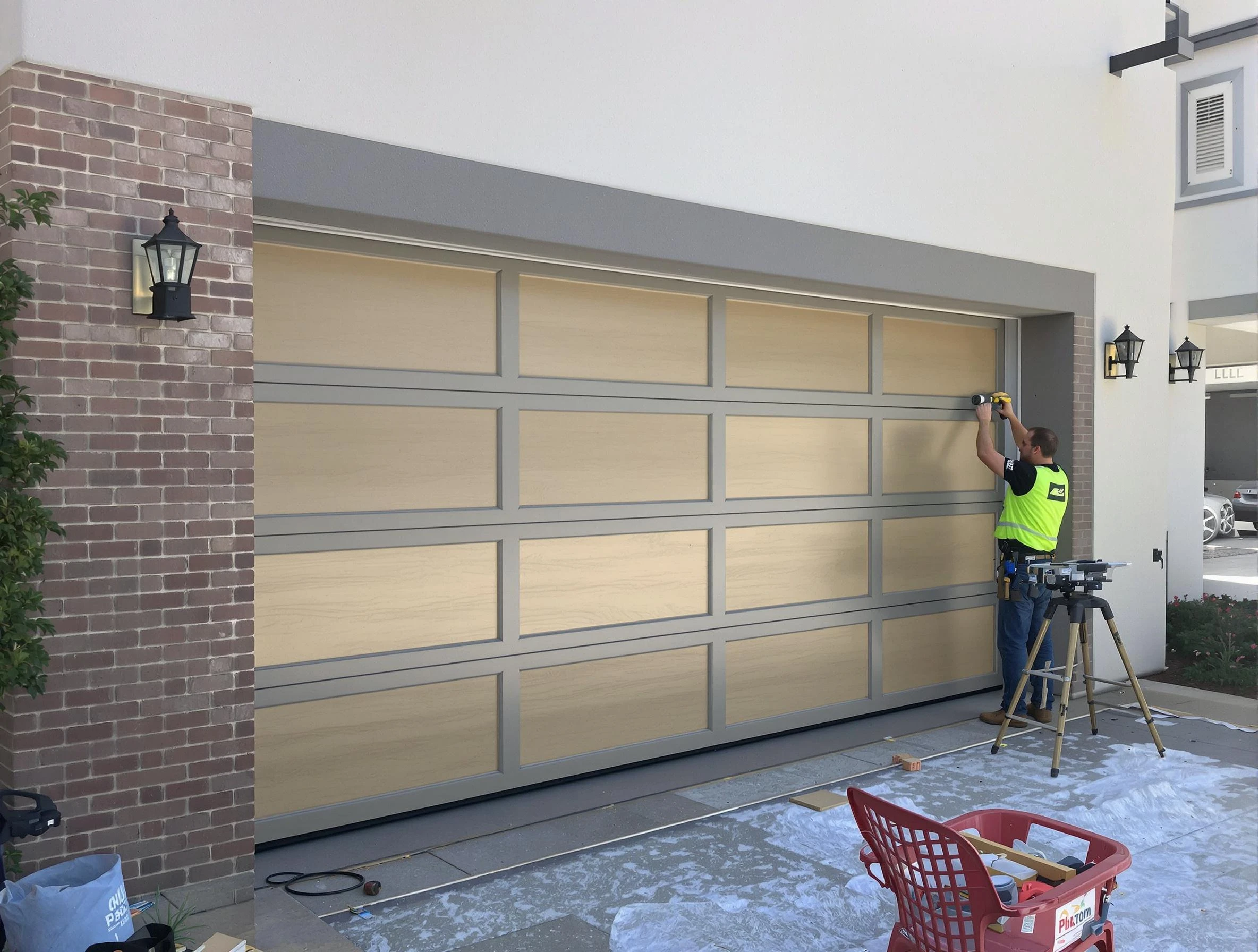 Garage door replacement service by Pittsburgh Garage Door Repair in Pittsburgh