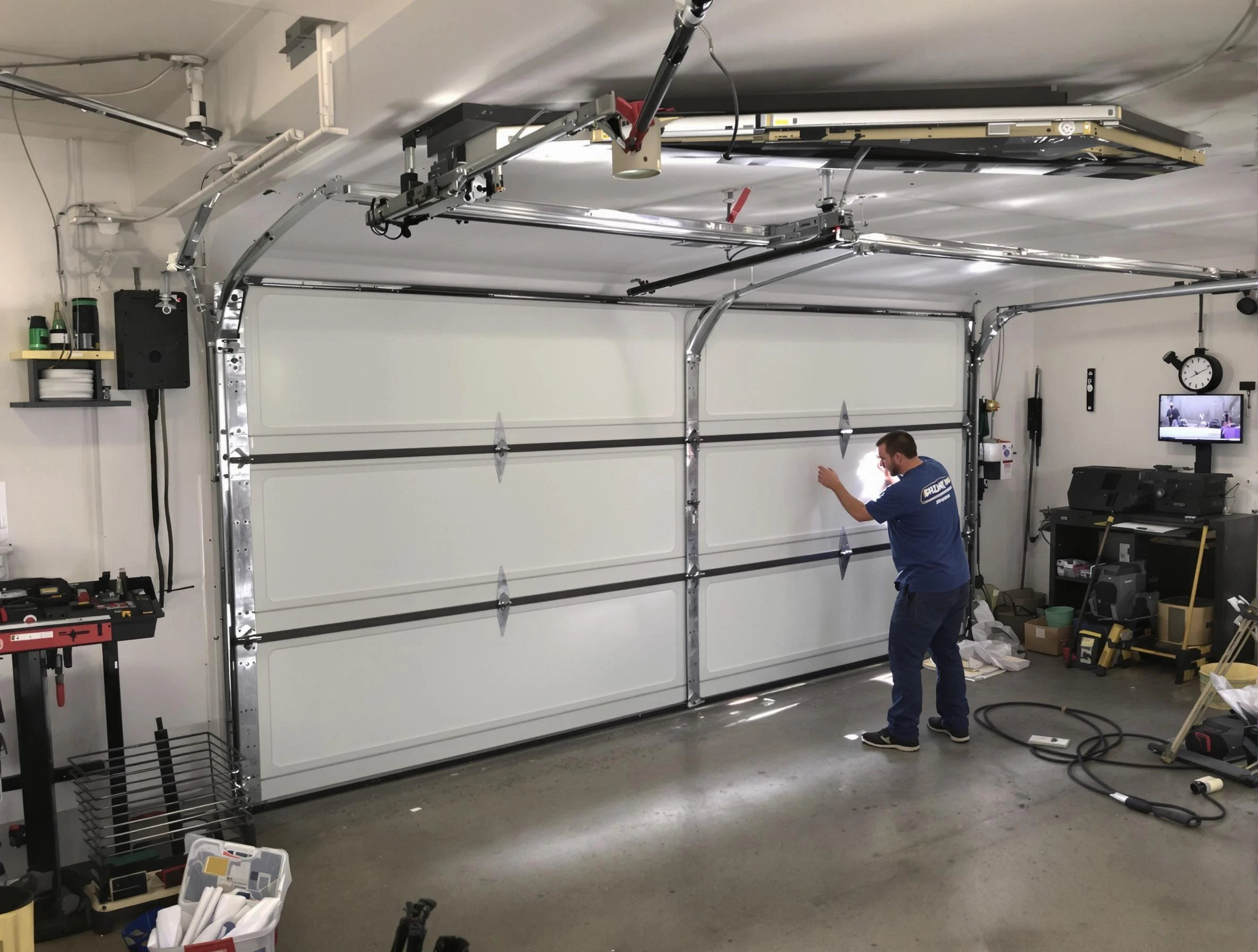 Professional garage door repair service by Pittsburgh Garage Door Repair in Pittsburgh